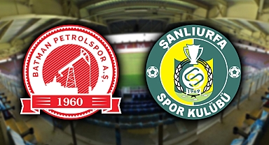 Batman Petrolspor - Şanlıurfaspor (Maç tatil edildi)