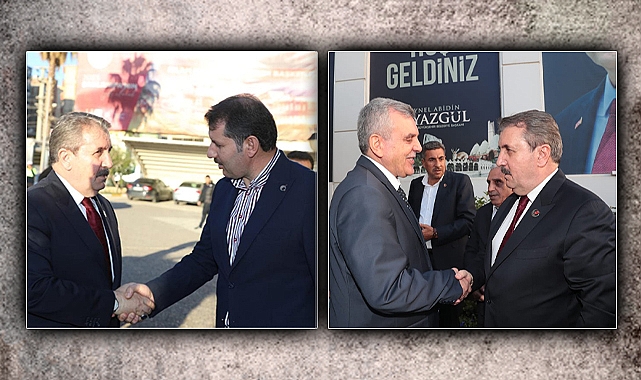 Destici'den Valih Ayhan ve Beyazgül'e ziyaret