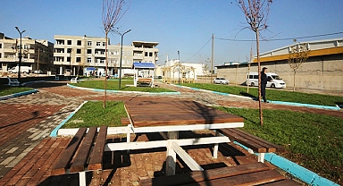 Eyyübiye'de yılın son parkında çalışmalar tamamlandı