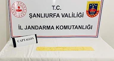 Şanlıurfa'da 2 bin 63 uyuşturucu hap ele geçirildi