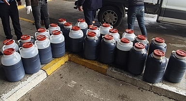 Şanlıurfa'da 3 ton sahte pekmez ele geçirildi