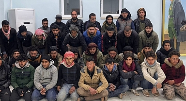 Şanlıurfa'da 88 kaçak göçmen yakalandı