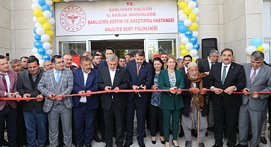 Şanlıurfa'da belediyenin devrettiği bina hastane olarak hizmete açıldı