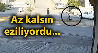 Şanlıurfa'da köpekten kaçan çocuk son anda kurtuldu