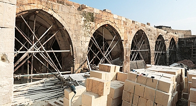 Şanlıurfa'da tarihi Çubukçu Hanı restore ediliyor