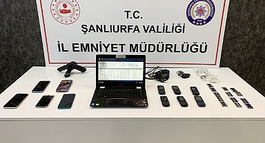 Şanlıurfa'da telefonla dolandırıcılık operasyonu: Gözaltılar var