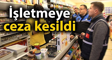 Şanlıurfa'daki bir zincir markette raf ve kasa fiyatı farklı çıktı
