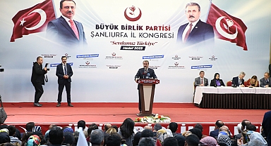 Şanlıurfa'ya gelen Destici'den 'danışman' yorumu