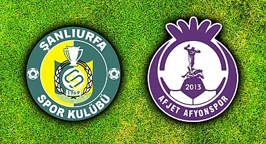Şanlıurfaspor - Afyonspor (MAÇ BİTTİ)