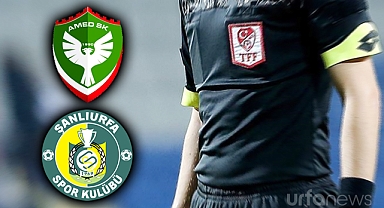 Amedspor - Şanlıurfaspor maçının hakemi belli oldu