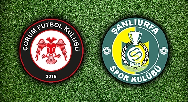 Çorum FK - Şanlıurfaspor (Maç bitti)