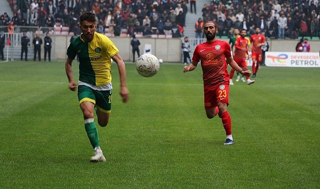Diyarbakır&#039;da kazanan taraf Amedspor oldu
