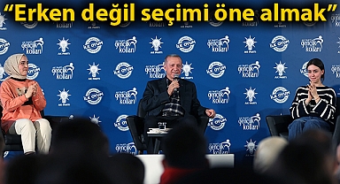 Erdoğan'dan seçim tarihi açıklaması