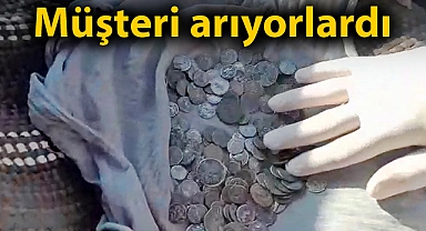 Şanlıurfa'da 224 tarihi sikke ele geçirildi: 2 gözaltı