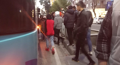 Şanlıurfa'da belediye otobüsü yayaya çarptı