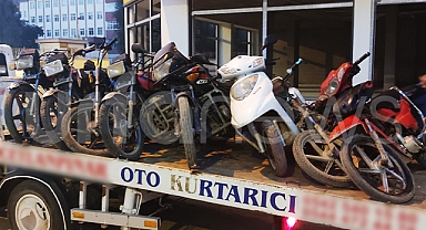 Şanlıurfa'da denetlenen 12 motosikletten 8'i trafikten men edildi