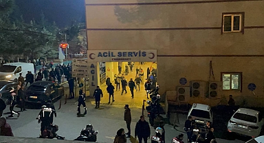 Şanlıurfa'da hastane bahçesinde silahlı kavga