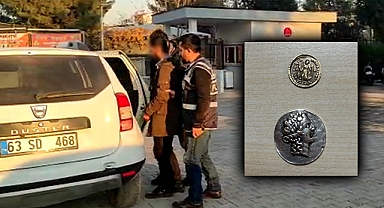 Şanlıurfa'da madeni para ile yakalanan şahıs tutuklandı