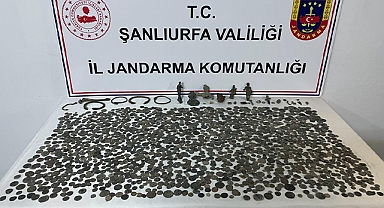 Şanlıurfa'da tarihi eser kaçakçılığı operasyonu
