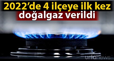 Şanlıurfa'daki doğalgaz abone sayısı belli oldu