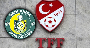 Şanlıurfaspor'dan TFF'ye hakem tepkisi: Derhal alınmasını talep ediyoruz