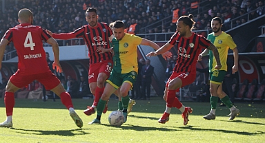 Şanlıurfaspor deplasmanda berabere kaldı