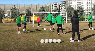 Şanlıurfaspor ikinci yarının ilk deplasman maçına hazırlanıyor