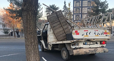 Siverek'te zincirleme kaza
