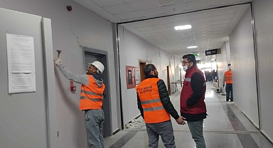 Adıyaman'daki onarım çalışmalarına Şanlıurfa'dan destek