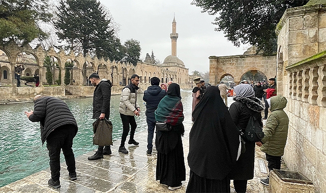 Balıklıgöl yarı yıl tatilinde misafirlerini ağırlıyor