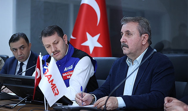 BBP lideri Destici Şanlıurfa&#039;da