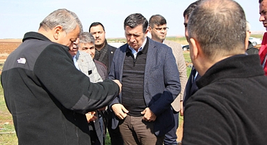 CHP heyeti mağduriyet ve hasar tespiti için Şanlıurfa'da