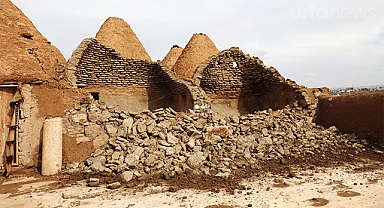 Deprem 300 yıllık Harran Kümbet Evlerini de yıktı