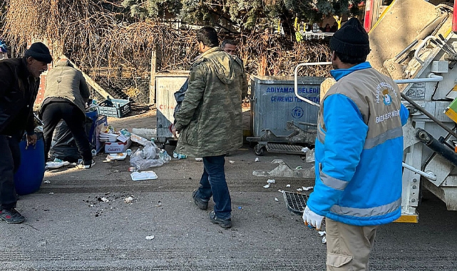 Haliliye Belediyesi temizlik ekiplerini Adıyaman&#039;a gönderdi