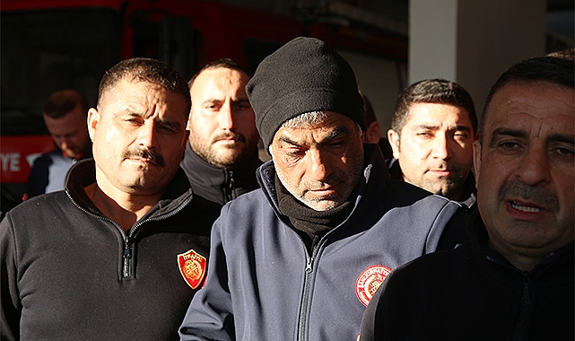 İtfaiyeciler kurtarma anlarında yaşadıklarını anlattı