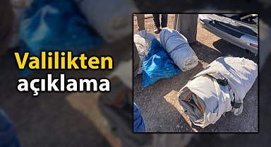 Şanlıurfa'da 2 kişi AFAD çadırı çalarken yakalandı