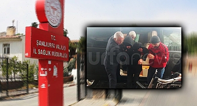 Şanlıurfa'da makam aracıyla hastaneye götürülen hastayla ilgili açıklama