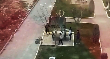 Şanlıurfa'da parka zarar verdikleri iddiasıyla 5 kişi gözaltına alındı