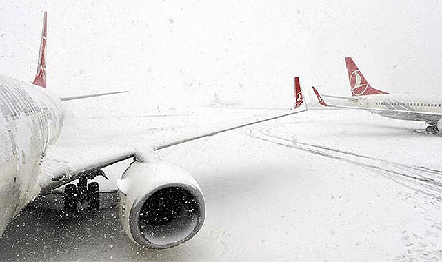 Şanlıurfa&#039;da uçak seferlerine kar engeli