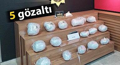 Şanlıurfa'da uyuşturucu operasyonu