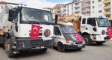Şanlıurfa'dan diğer illere 150 tır insani yardım gönderildi