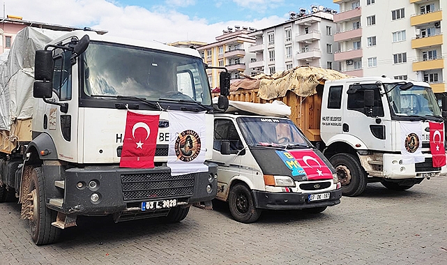 Şanlıurfa&#039;dan diğer illere 150 tır insani yardım gönderildi