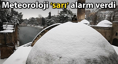 Şanlıurfa için kuvvetli kar yağışı uyarısı