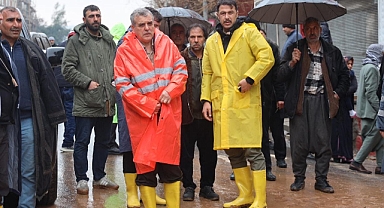 Beyazgül çalışmaları sahada yönetti