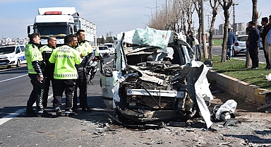 Şanlıurfa'da feci kaza: 1 ölü