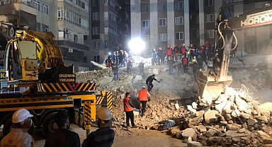 Şanlıurfa'da yıkılan binada arama kurtarma çalışmaları sona erdi