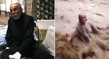Selde sürüklenme görüntüsüyle gündem olan adam konuştu