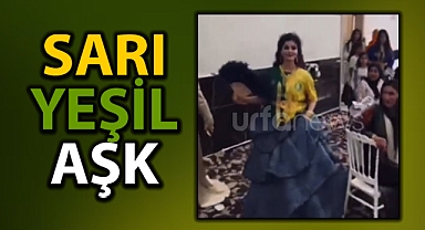 Gelin salona Şanlıurfaspor formasıyla geldi