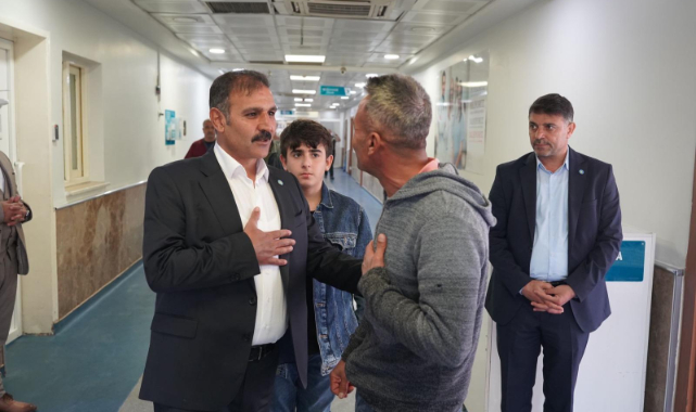 İYİ Parti adayı Yetim bayramda da boş durmadı