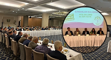Mithar Sancar Şanlıurfa'da iş dünyası ile buluştu